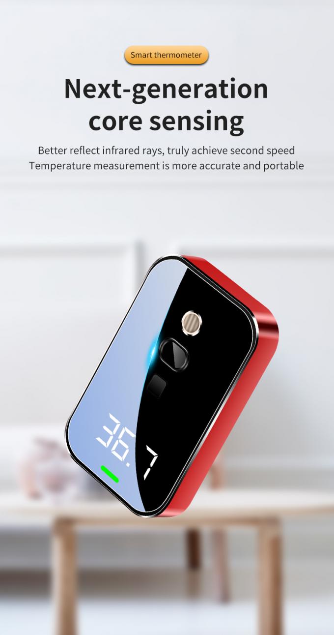 Temp Detect Health Clock Box Máy dò kim loại cầm tay 4