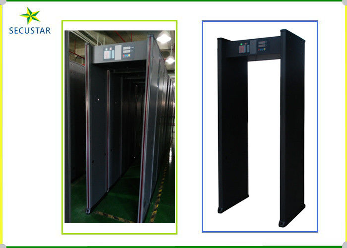 Đi bộ bền bỉ qua máy dò kim loại 6 khung cửa báo động cho khu vực thể thao an ninh nhà cung cấp